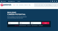 Desktop Screenshot of potensis.com